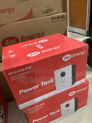 New Itel Solar Power Tank Energy Storage Unit
