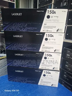150a Black Laserjet Toner Cartridge
