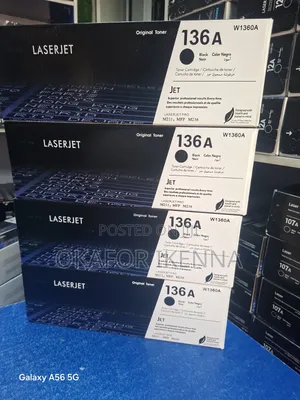 136a Black Laserjet Toner Cartridge