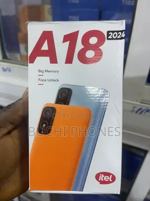 New Itel A18 32 GB Black