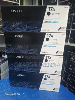 17a Black Laserjet Toner Cartridge