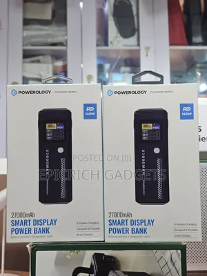 Powerology 27,000 Pd140w Laptop, Tablet, Phone Powerbank