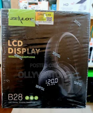 Zealot B28 LCD Display Wireless Headphone