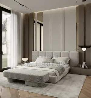 Modern Luxury Upholstered Bed Frame