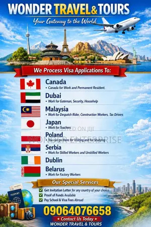 Travel to Any of This Countries and More of Your Choice Without Stress