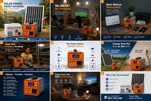 200w Ac/Dc Portable Solar Generator Power Tank Station System