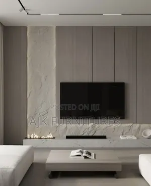Modern Tv Wall Unit Feature Panel