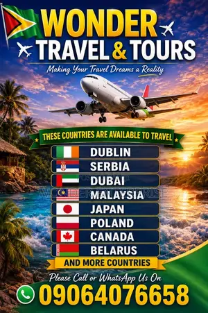 Legit Travel Agent Available for Any Country Your Choice