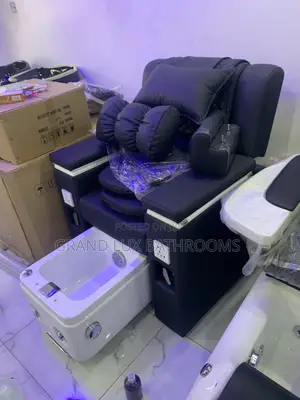 Luxury Pedicure Bowl With Massage Chair