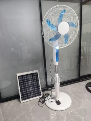 Ac/Dc Solar Powered Fan