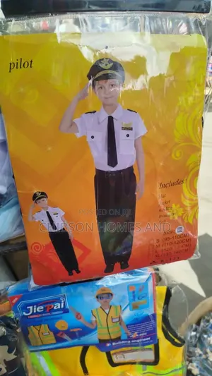 Kids Pilot Costume Set