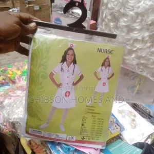 Kids Nurse Costume Set