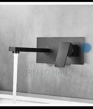 Black Conduit Mixer Tap
