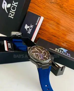 Rick Rubber Wristwatch With Pack