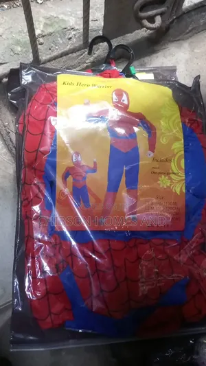 Kids Spider Hero Costume With Mask