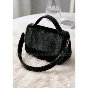 Lazuda Midnight Velvet Top-Handle Crossbody Bag