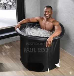 Portable Ice/Warm Bath Tub – Inflatable Cold Plunge Pool for Athletes