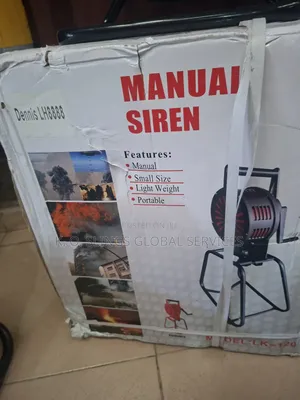 Hand Manual Alarm Siren