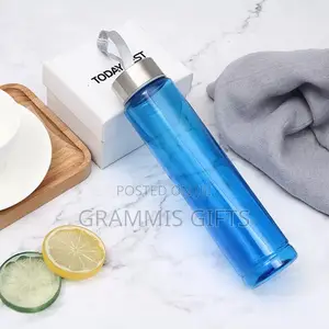 500ml Transparent Rope Water Bottle