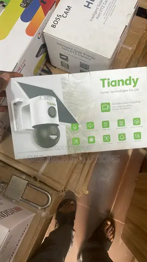 Tiandy Dual Lens Solar CCTV