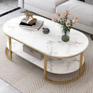 Oval Center Table Size 100cm Price : 70,000