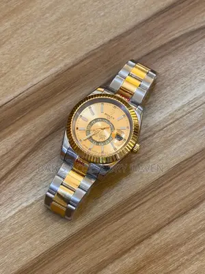 High Quality Luxury Rolex Sky-Dweller Two-Tone Watch
