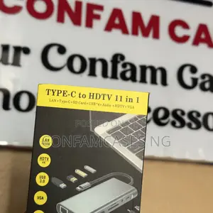 Type C to HDTV 11 in 1 Multifunctional Adapter Docking Station