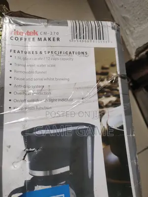 Rite Tek Coffee Maker
