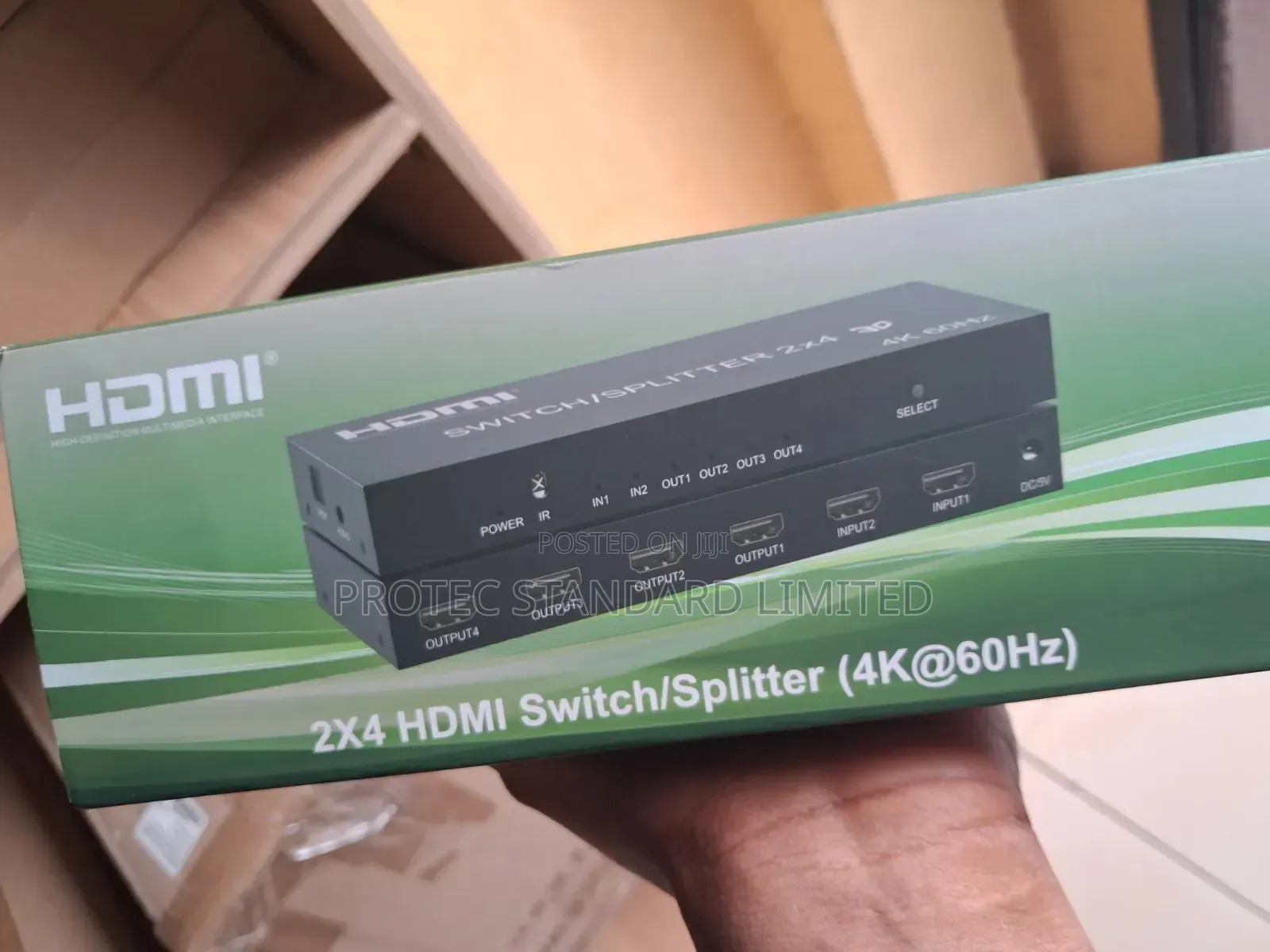2×4 Hdmi Switch/Splitter ( at 60hz)