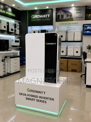 Growatt 5kva Hybrid Inverter Smart Series High-Efficiency Solar Power