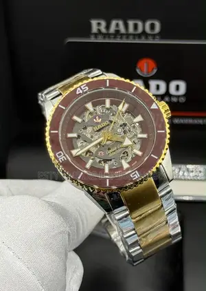 Rado Quality Luxury Men Chain Wristwatch