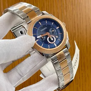 Fossil Quality Luxury Men Chain Wristwatch