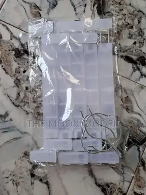 White Plastic Clip Hangers