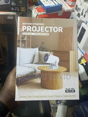 Smart Projector With Inbuilt Rechargeable Battery