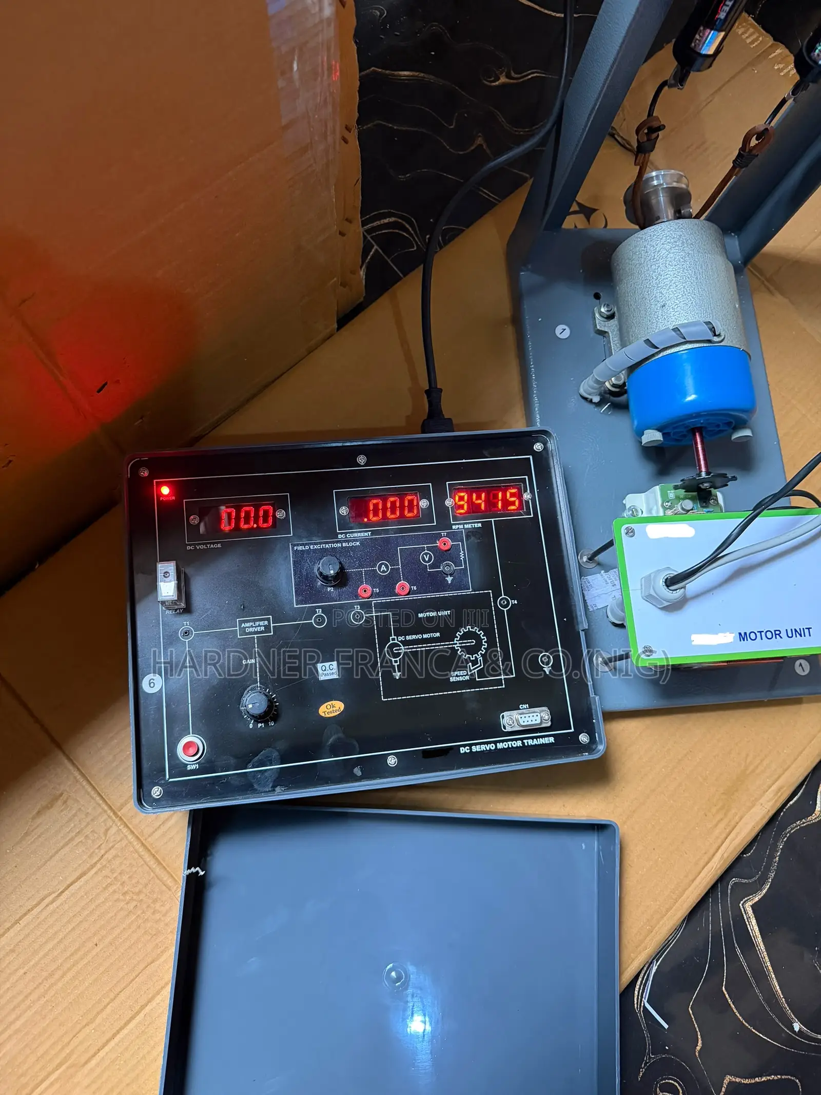 Dc Servo Motor Trainer