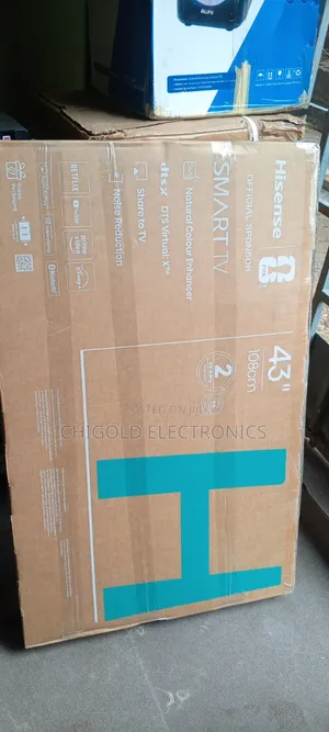 Original Hisense Tv 43 Inches Television Smart
