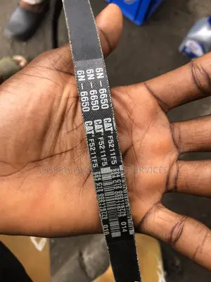 Caterpillar (Cat) Raw Edge, Cogged v-Belt With the Part Number 6n-6650