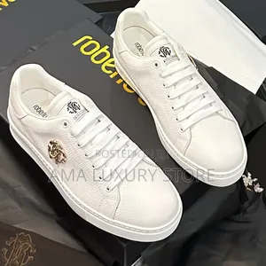 Roberto Cavalli Premium Luxury Men Sneakers–Elegant,Durabl,Comfortable