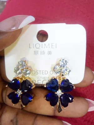 Gold Flower Stainless Steel Earrings