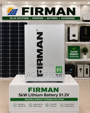 Firman 5kw 51.2v Lithium Battery | High-Performance Solar Energy Stora