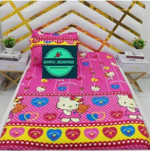 Sale Alert! Hello Kitty Cartoon Character Bedsheet