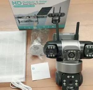Ultra Hd Triple Lens PTZ Solar Camera