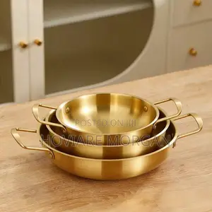 304 Golden Stainless Steel Bowl (Per 1)