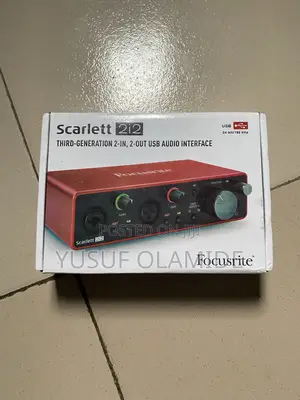 Scarlett 2i2 (Third Generation 2-In, 2-Out Usb Audio Interface)