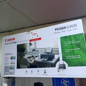 Canon Pixma G3430 All-in-One Ink Tank Wireless Printer.