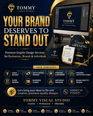 Tommy Designs | Professional Graphic Designer | Logo, Flyer Branding