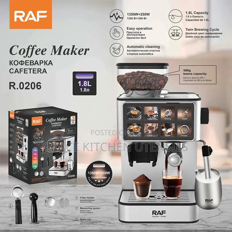Raf Coffee Maker Automatic Machine