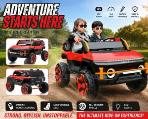 Ride-on Utv Red Toy Car for Kids– Premium Quality at an Amazing Value