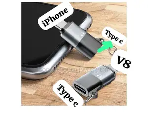Original Otg Adapter for Your Content Wireless Mic(Type-C to iPhone,V8