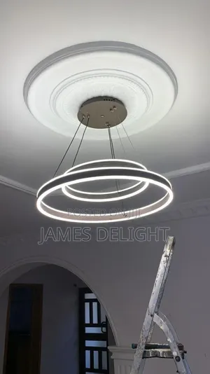 3-Ring Led Ring Chandelier Pendant Light